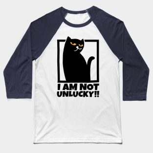 I Love My Black Cat Baseball T-Shirt